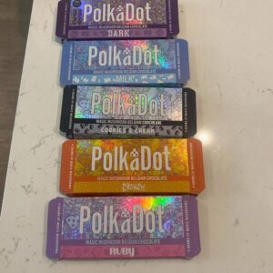 Buy POLKA DOT MAGIC MUSHROOM CHOCOLATE BARS Online