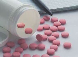 pink tabs